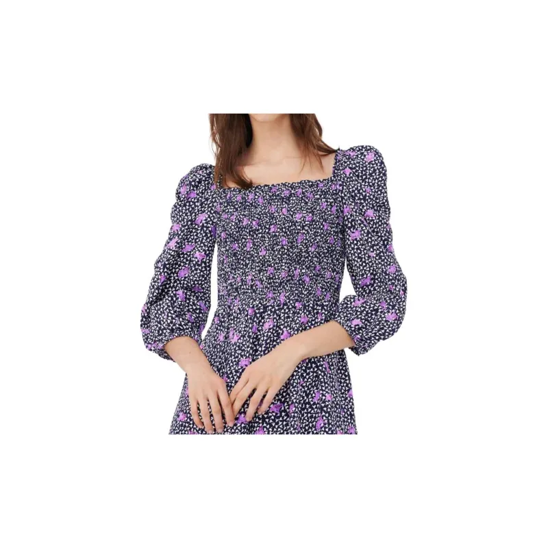 Maje Long Sleeved Dresses Women's Purple-1