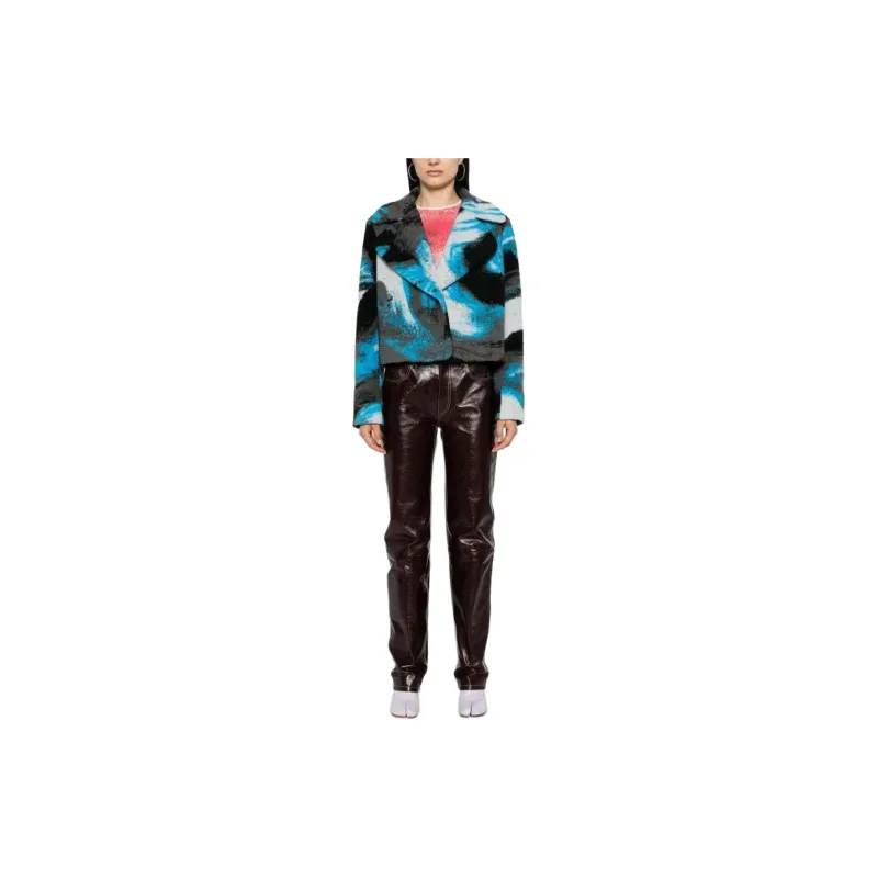 DVF Diane Von Furstenberg Ruthina Fleece Jacket-1