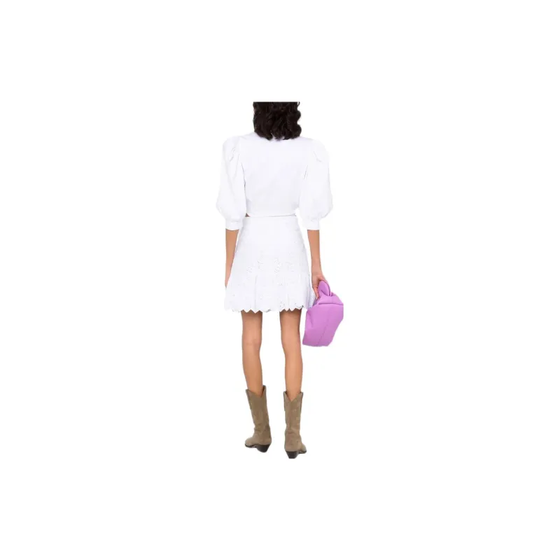 MICHAEL KORS Casual Short Skirts Women's White-2