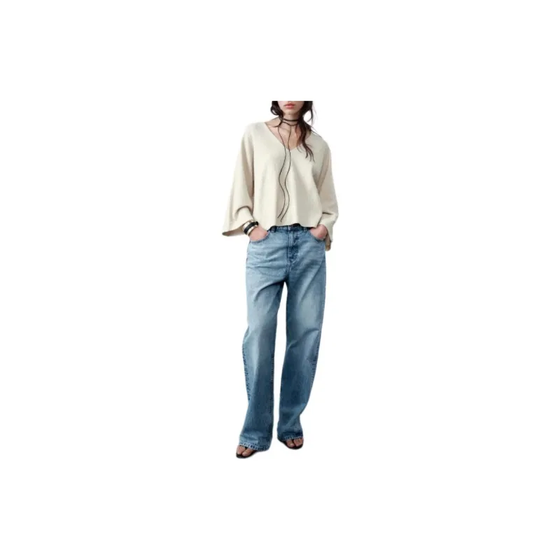 ZARA Knitwear Women's Pale Nude-2