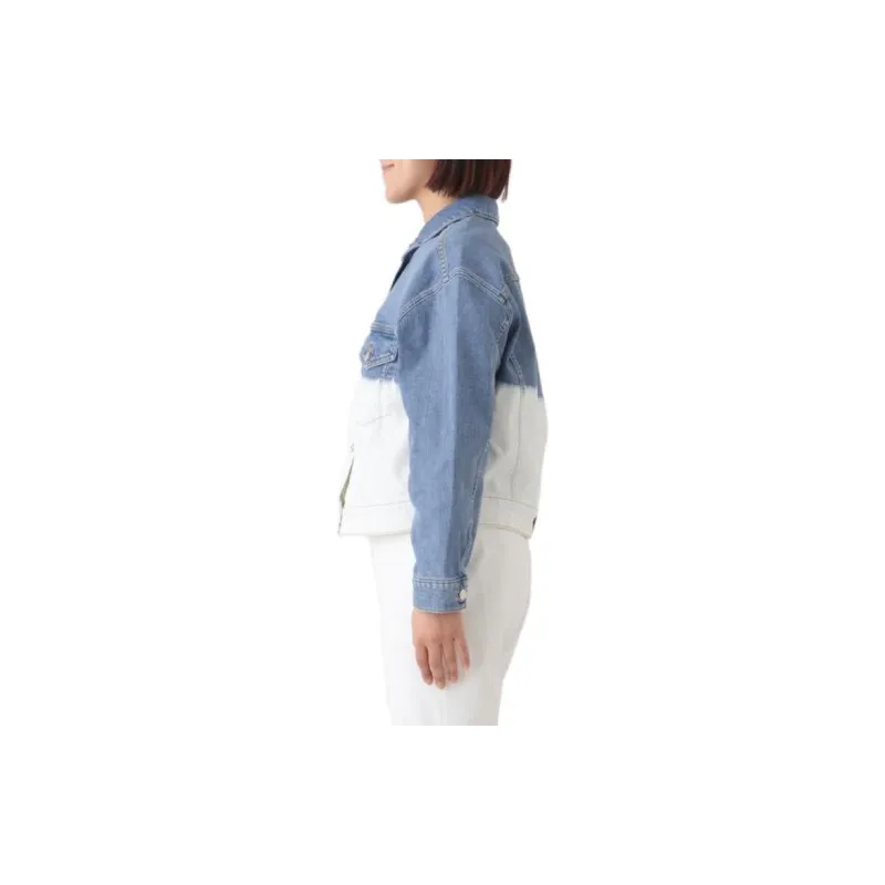 Stella McCartney Jackets Coats Women's Blue White-5