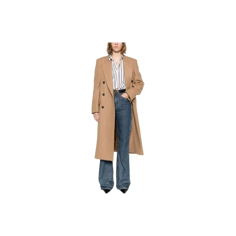 NILI LOTAN Double-breasted Maxi Coat-1
