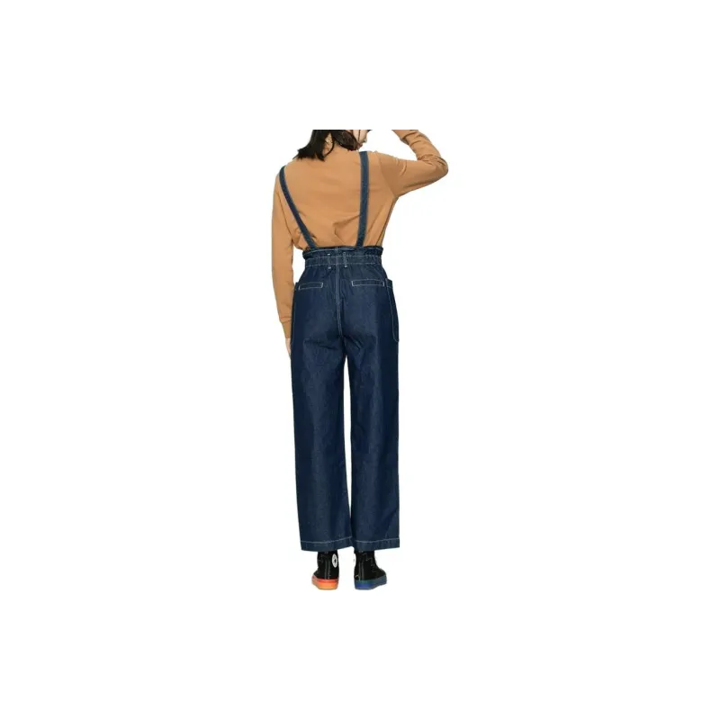 Lee Xline Overalls Women's Medium Blue-4