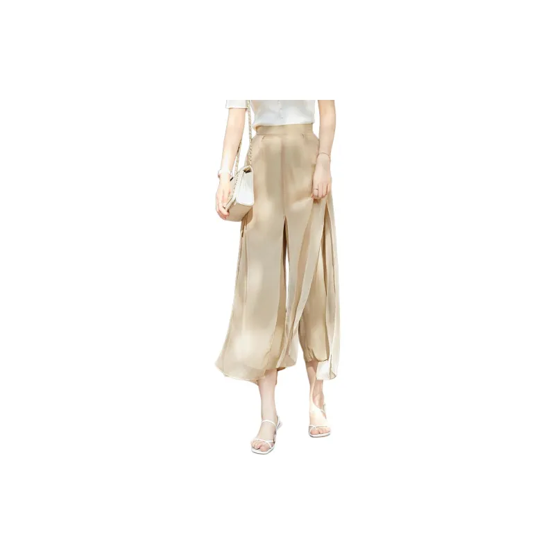 XWI Casual Pants Women's Champagne-1