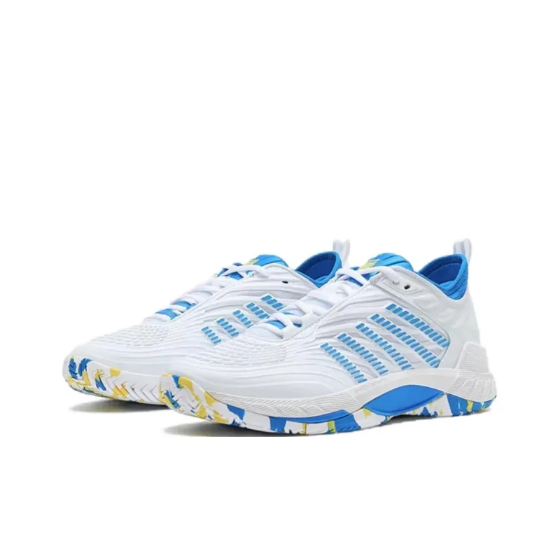 KSWISS Low Top Tennis Shoes Men's White Blue-1