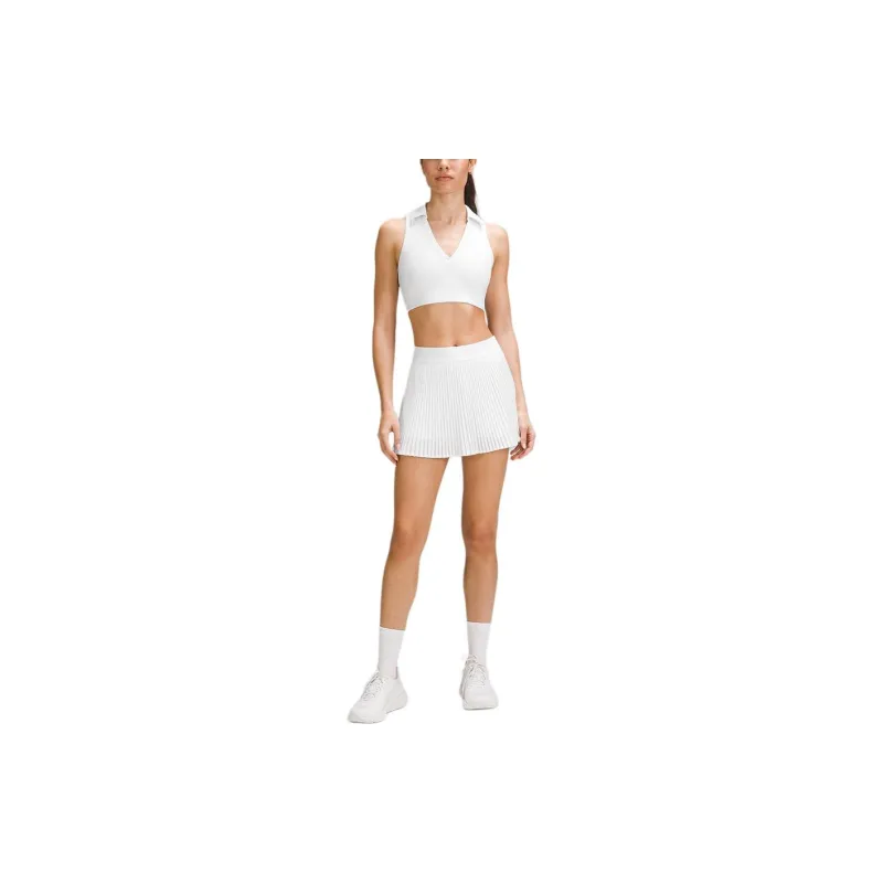 Lululemon Collared Tennis Sports Underwear Women's White-1