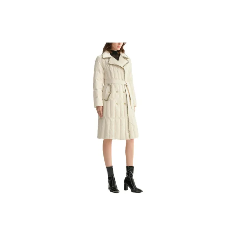 KARL LAGERFELD FW23 Down Jacket Women's Apricot-3