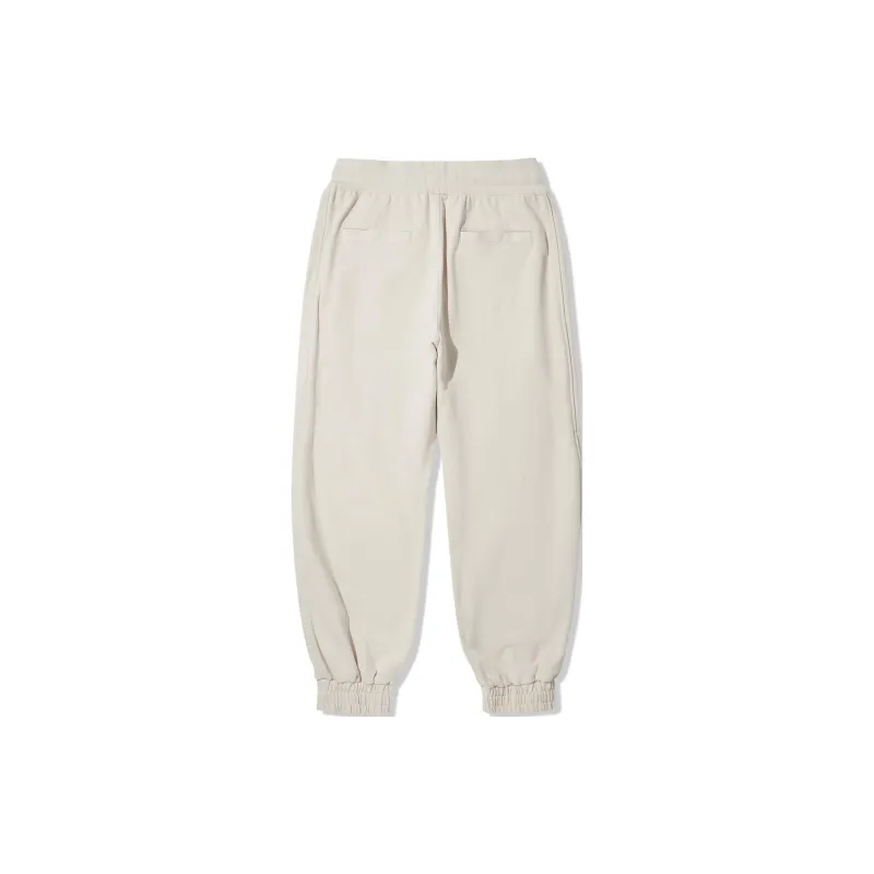 LiNing x CHENGLONGLIANMING Casual Pants Men's Oat Gray-1