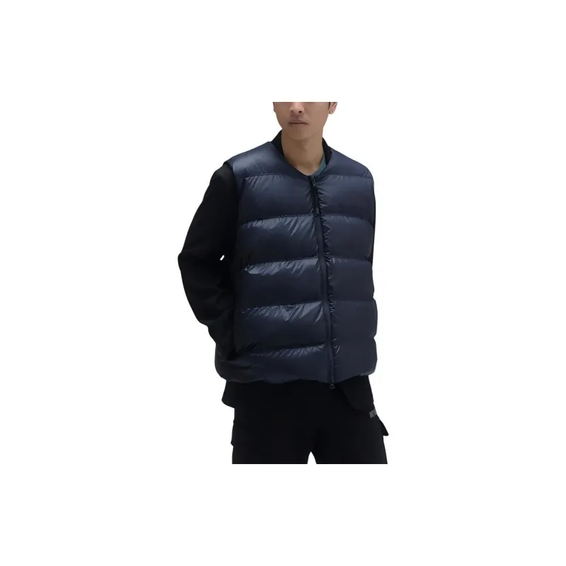 New Balance Met24 Down Vest Vest Men's Marine Blue-4