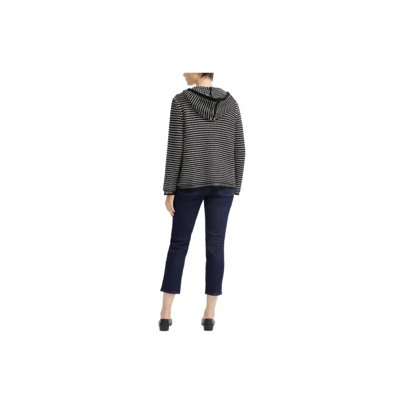 THEORY Sweaters Women's Black White-4