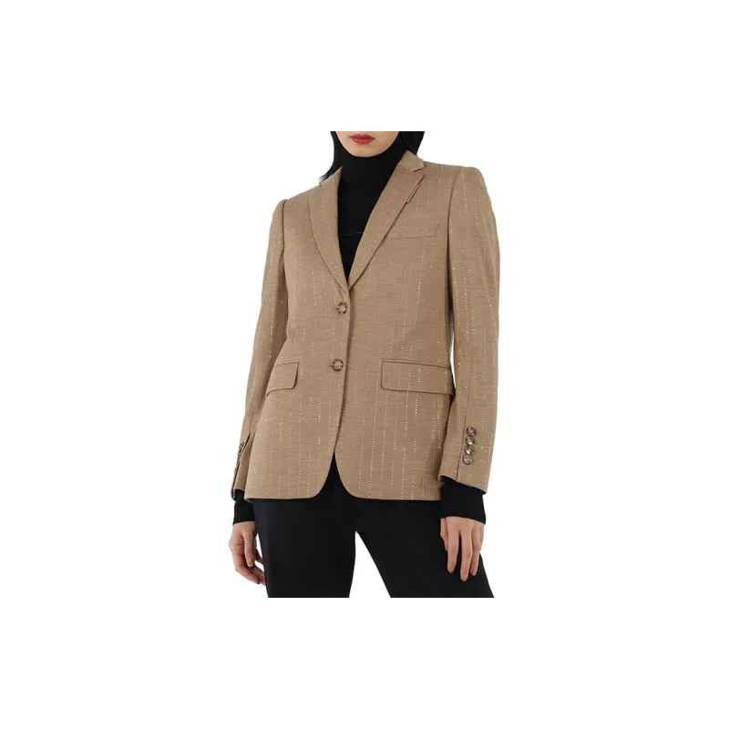 Burberry Jackets Women's Light Brown-2