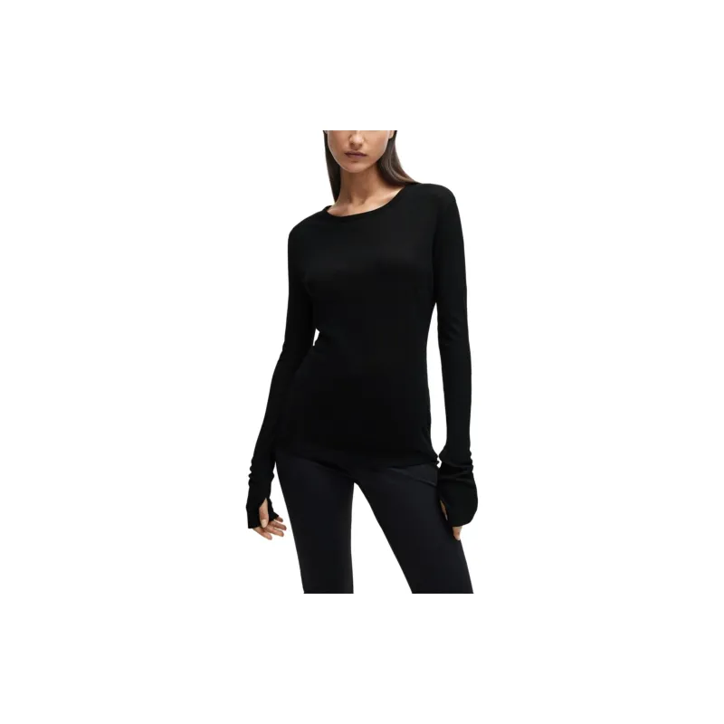 HUGO BOSS x NAOMI T Shirt Women's Black-2