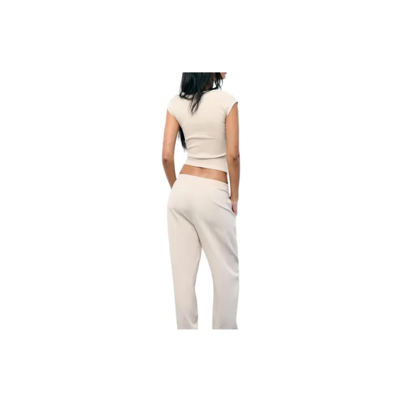 ZARA T-Shirts Women's Beige-2
