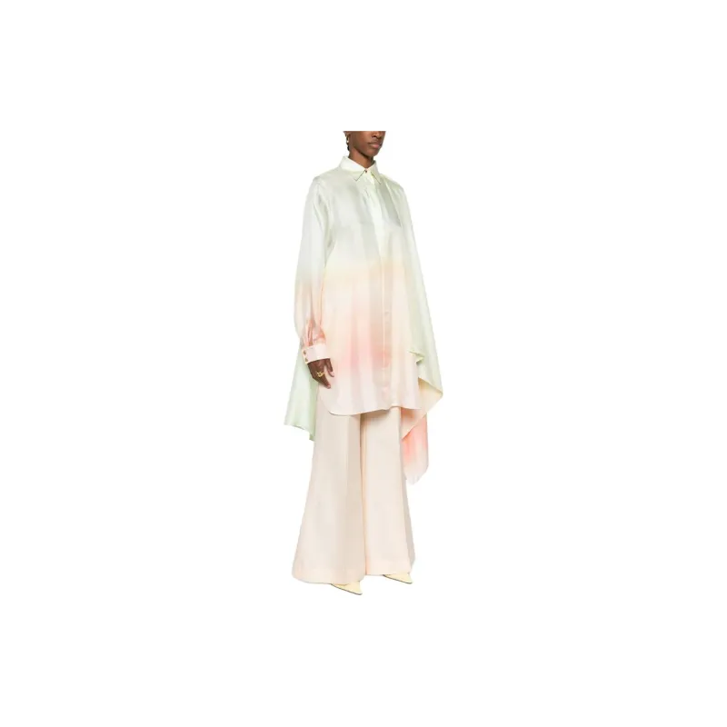 Zimmermann Natura Scarf Silk Shirt-3