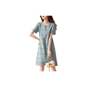 XWI Short Sleeved Dress Women's Blue