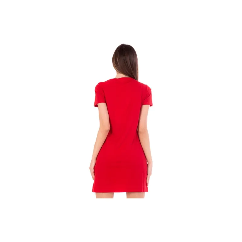 MOSCHINO Short-Sleeved Dresses Women's Red-3