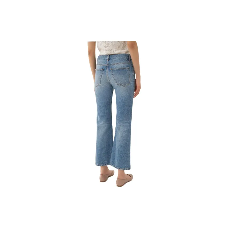 Chloé Mid waisted Bootcut Jeans-2