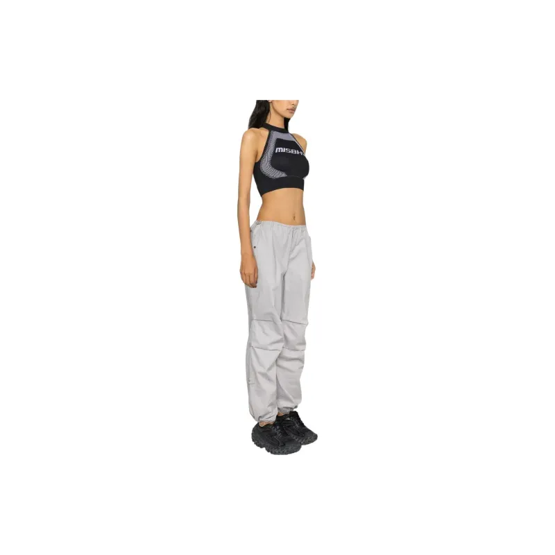 Misbhv Logo Printed Cropped Top-5