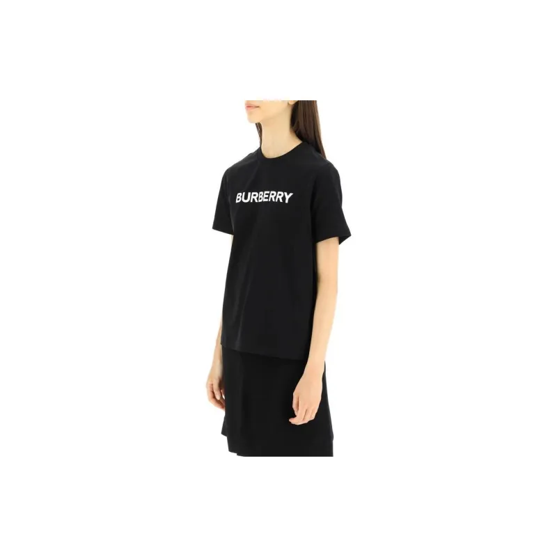 Burberry Logo print Cotton T shirt-4