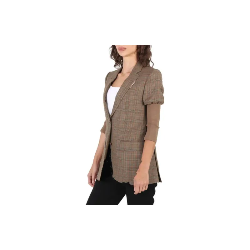 Burberry Jackets Women's Brown-5
