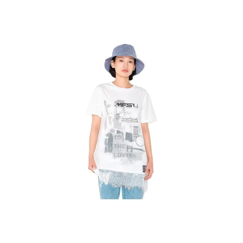 MASFER.SU T Shirt Women's White-3