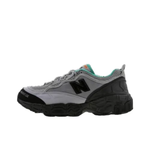 New Balance NB 801 Cushioning Anti-Slip Wear-Resistant Breathability Low-Top Running Shoes Men's Gray Black