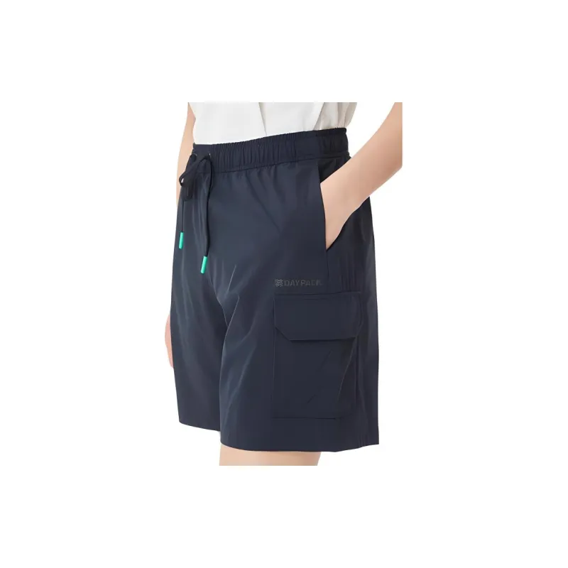 KOLON SPORT Cargo Shorts Women's Marine Blue-4