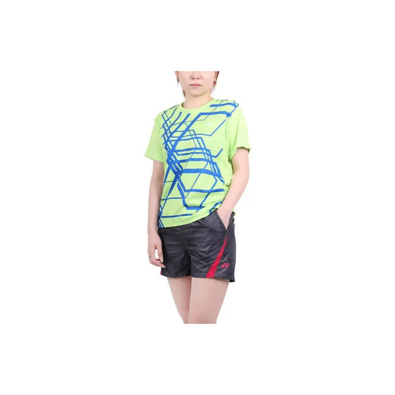 YONEX T-Shirt Women's Yellow Green-2