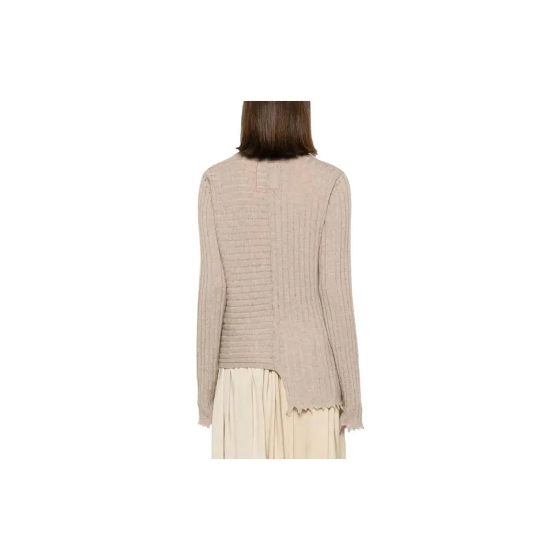 UMA WANG Asymmetric Cashmere Jumper-2