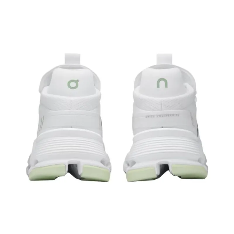 On Cloudnova 2 Slip Resistant And Abrasion Resistant Coverage Low Top Running Shoes Women's White-3