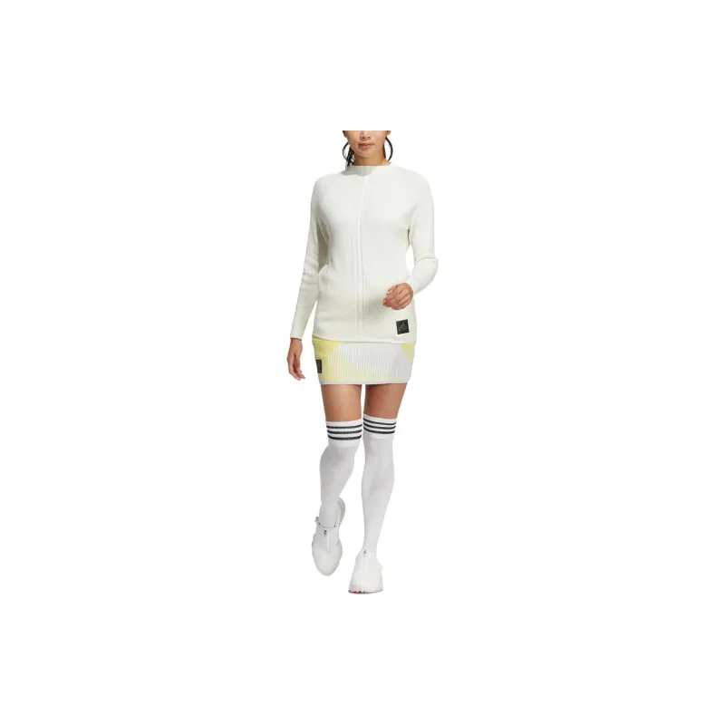 Adidas Casual Short Skirts Women's Yellow-3