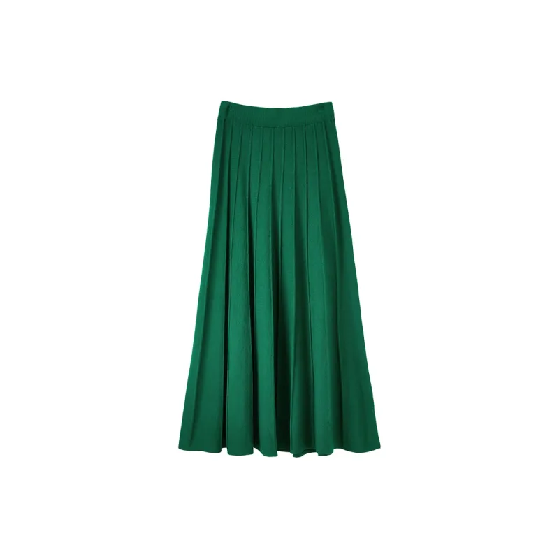 SENTUBILA Long Skirt Women's Classic Black-14