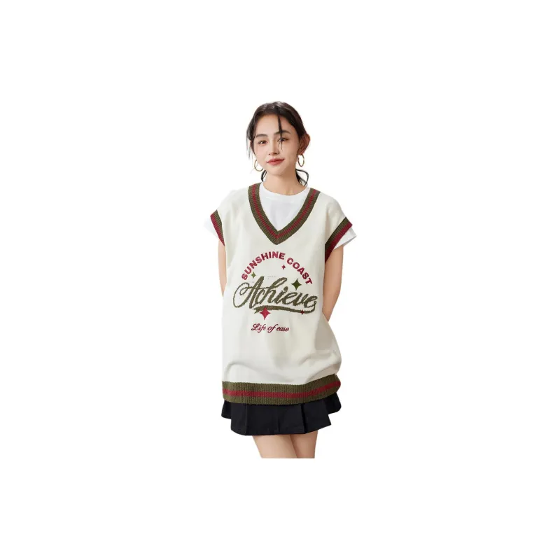 A21 Sweater Women's Beige Apricot-3