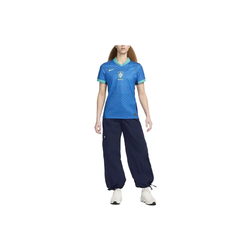 Nike Brazil 2024 Stadium Away Women's Nike Dri FIT Soccer Replica Jersey-2