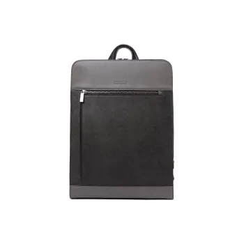 AMERICAN TOURISTER Leather Backpack Unisex Black