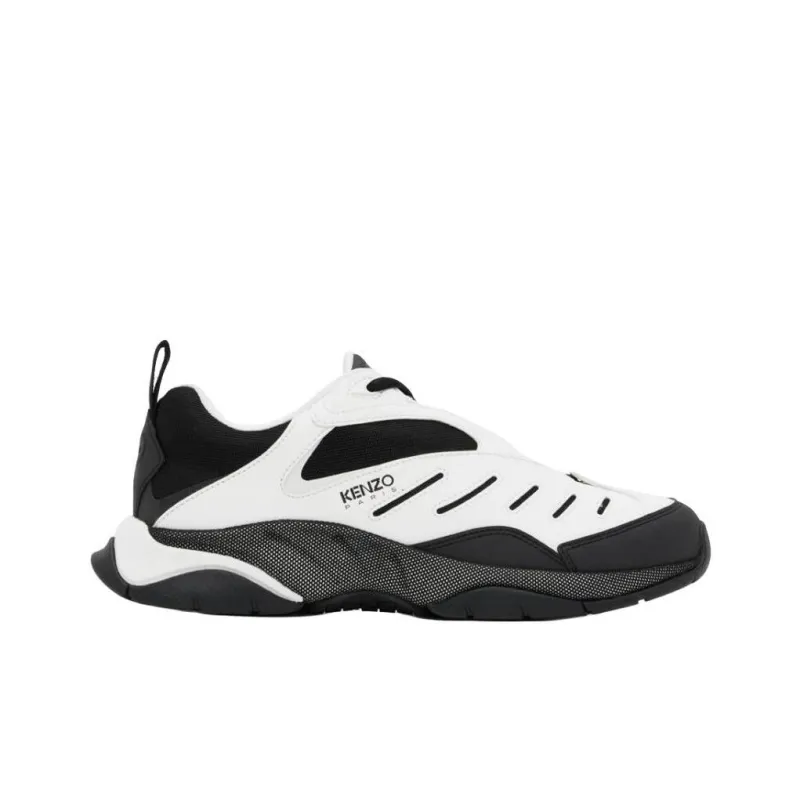 KENZO X TRAINER Low Top Casual Shoes Men's White Black-1