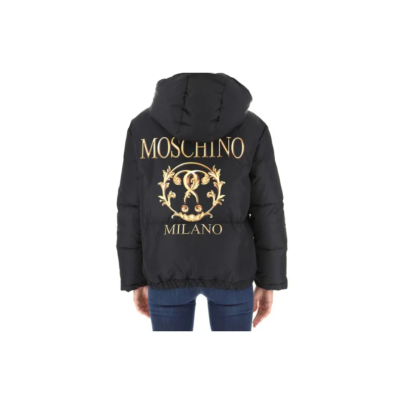 MOSCHINO Puffer Jackets Women's Black-3