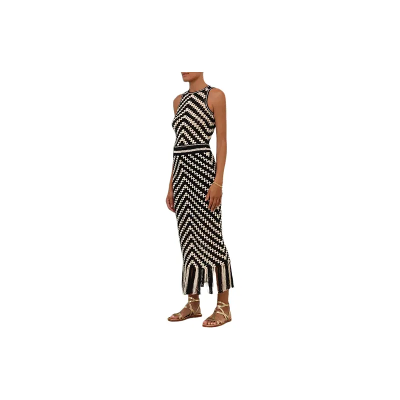 Zimmermann Halliday Crochet Knitted Tank Top-3