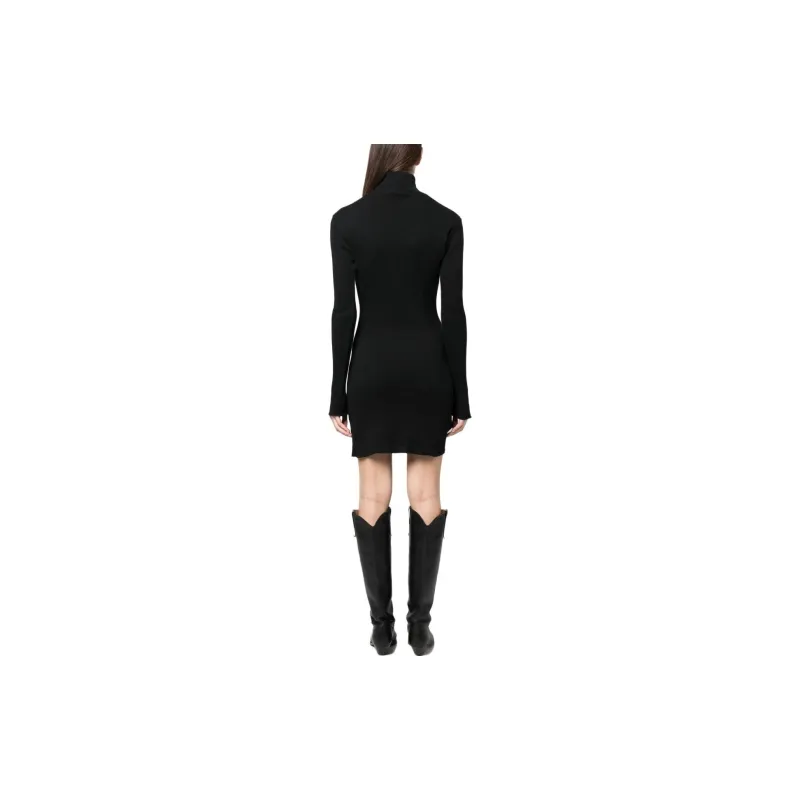 1017 ALYX 9SM Buckle-detail Ribbed-knit Minidress-3