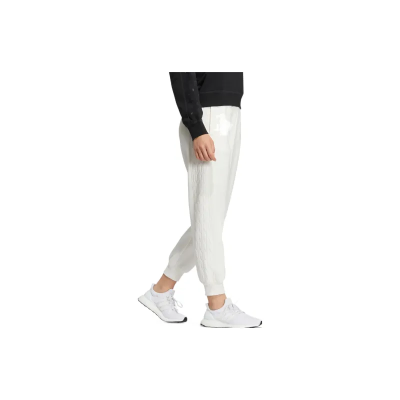 Adidas Knitted Sweatpants Women's White-1