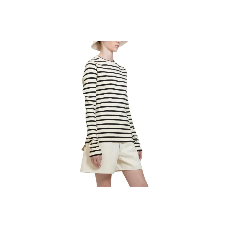 JIL SANDER Long sleeve Striped T shirt-3