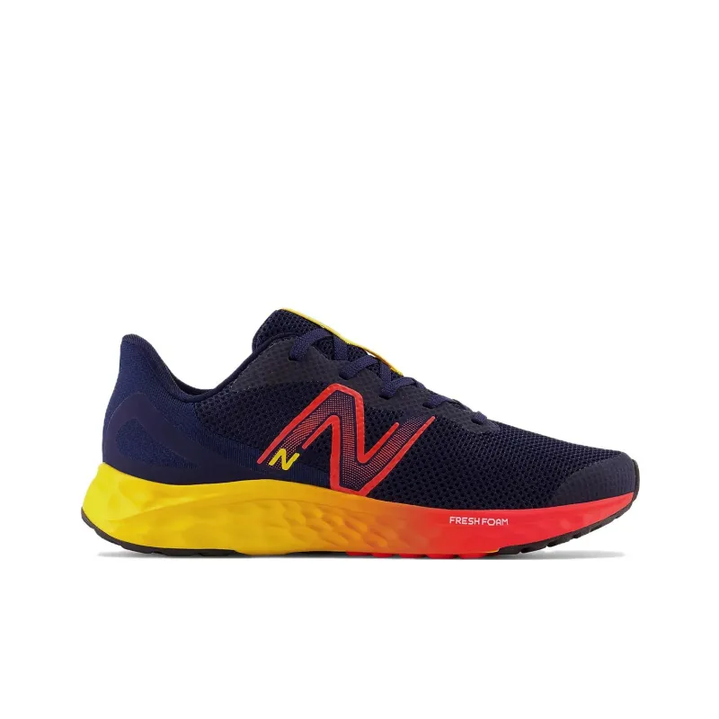 New Balance NB Fresh Foam Arishi V4 Arishi V4 Breathable Low Top Kids' Running Shoes Blue Yellow Teenagers-1