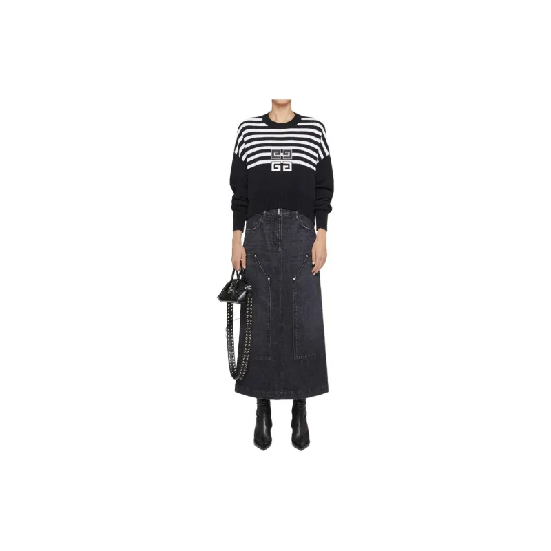 Givenchy Striped Knit Jumper-1