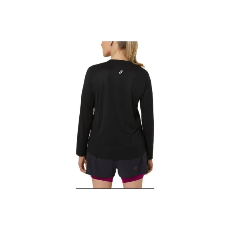 Asics Fujitrail Logo Long Sleeve Top T-Shirt Women's Blackberry-Colored-1