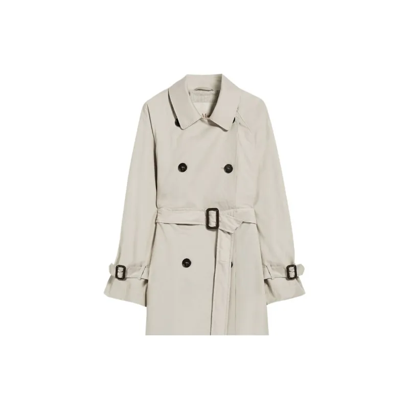 MaxMara Trench Coat Women's Gray-3