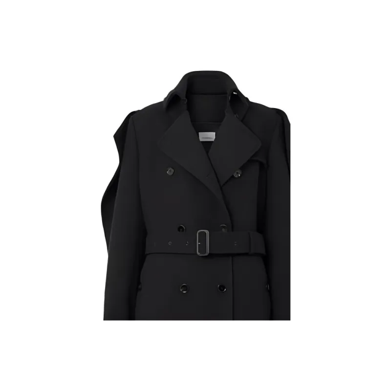 Burberry Trench Coat Women's Black-4