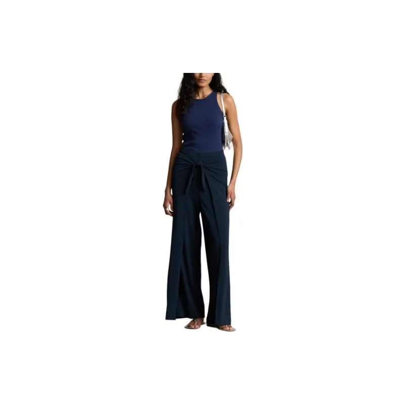 Polo Ralph Lauren Tie waist Straight Trousers-1