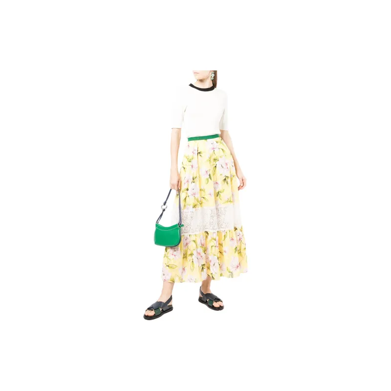 Antonio Marras Floral-lace Maxi Skirt-1