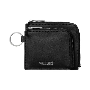 Carhartt WIP Cow Leather Wallet Unisex Black