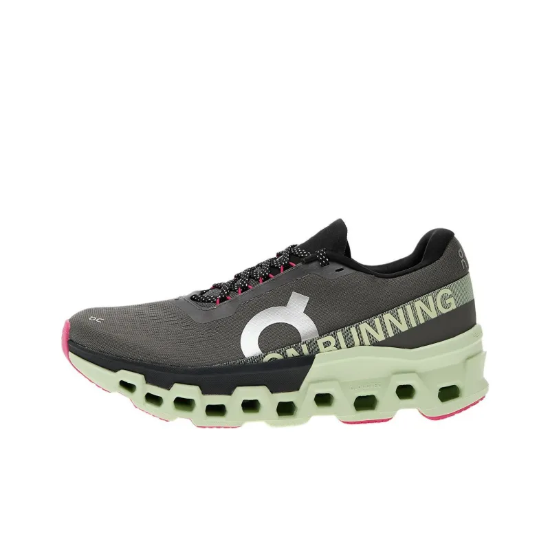 On Running CloudmOnster 2 Asphalt Lima Women's-0